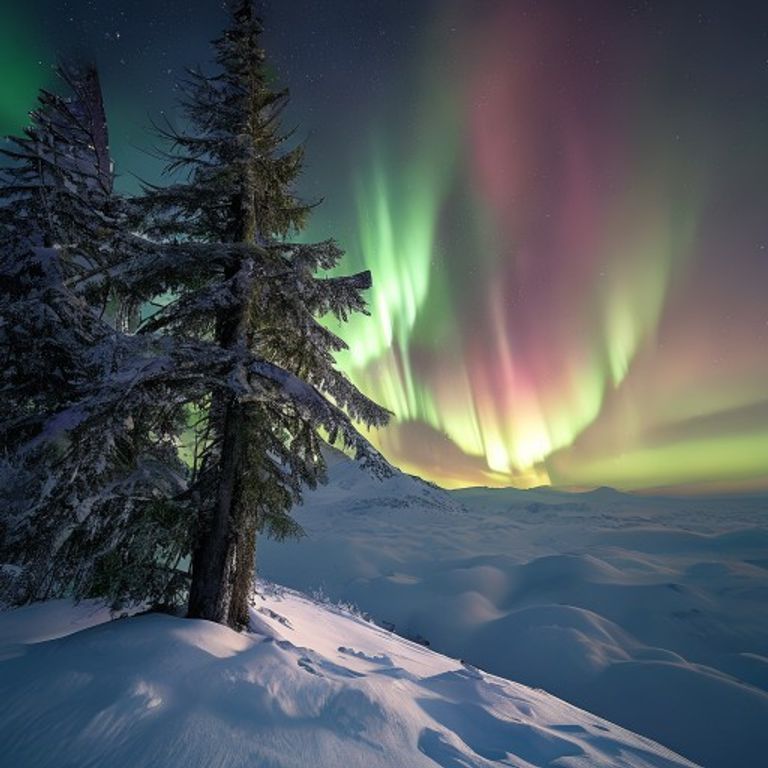 Ilustrasi Fenomena Polar Light (Aurora): Penyebab, Lokasi Terbaik untuk Melihatnya, dan Dampaknya terhadap Hidup Makhluk